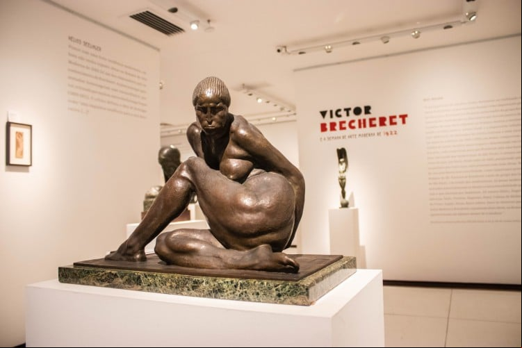 A galeria Multiarte, em Fortaleza, é uma das indicações de Rodrigo Porto sobre lugares para visitar e se inspirar. Em 2022, o local realizou exposição de obras de Victor Brecheret