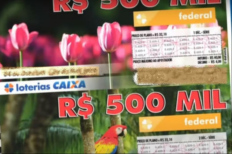 Loteria Federal 5972: resultado de hoje, sábado, 07 de junho de 2025 (07/06/25); prêmio de mais de R$ 500 mil