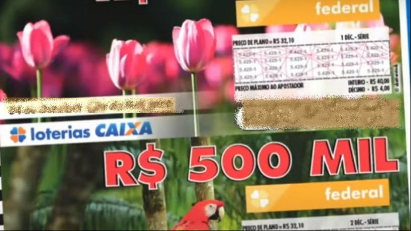 Loteria Federal 5972: resultado de hoje, sábado, 07 de junho de 2025 (07/06/25); prêmio de mais de R$ 500 mil 