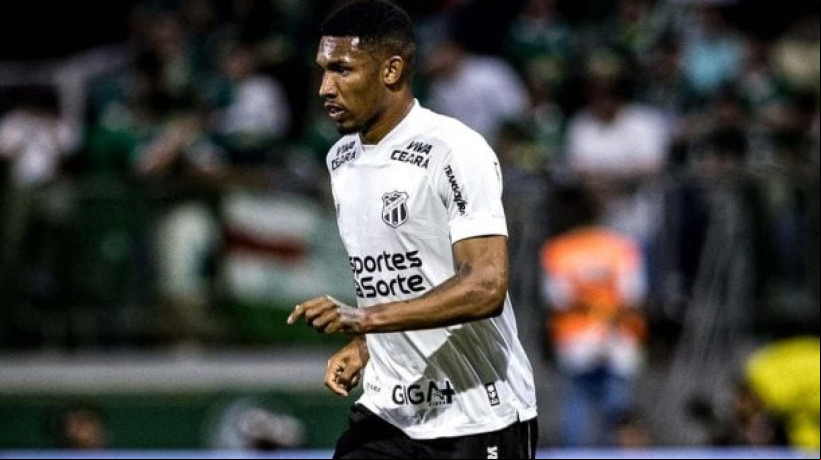 Jogador estava emprestado ao Ceará e rescindiu o contrato. Vozão vai receber compensação financeira 